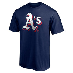 Athletics Red White and Team T-Shirt - MLB