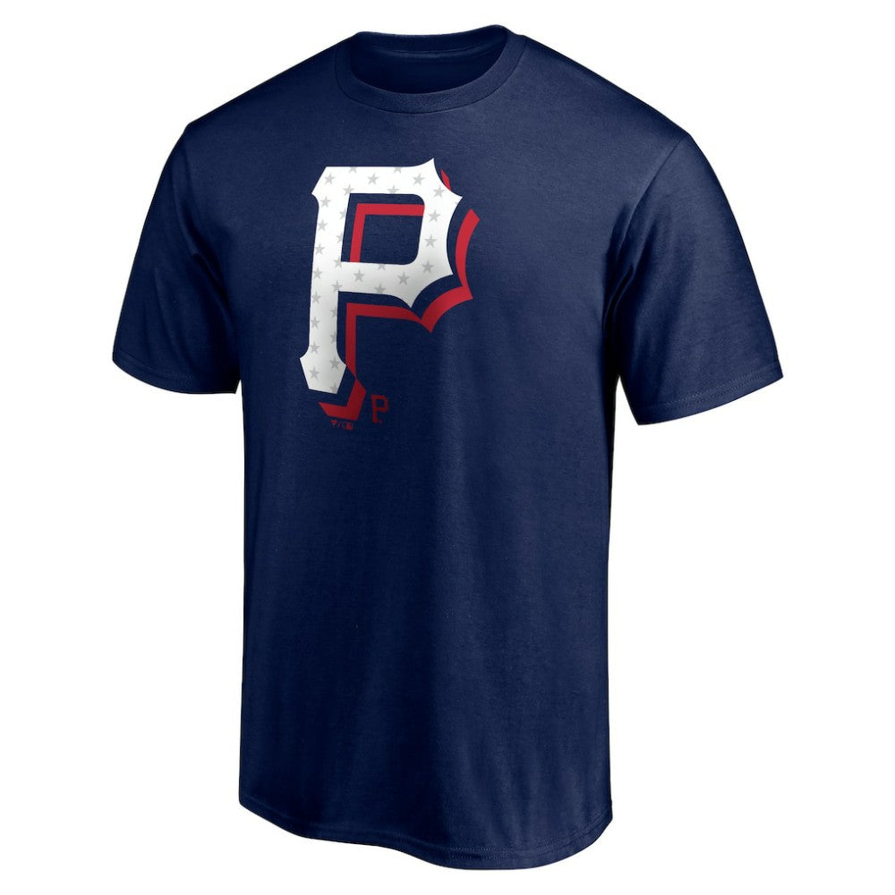 Pittsburgh Pirates Red White and Team T-Shirt - MLB