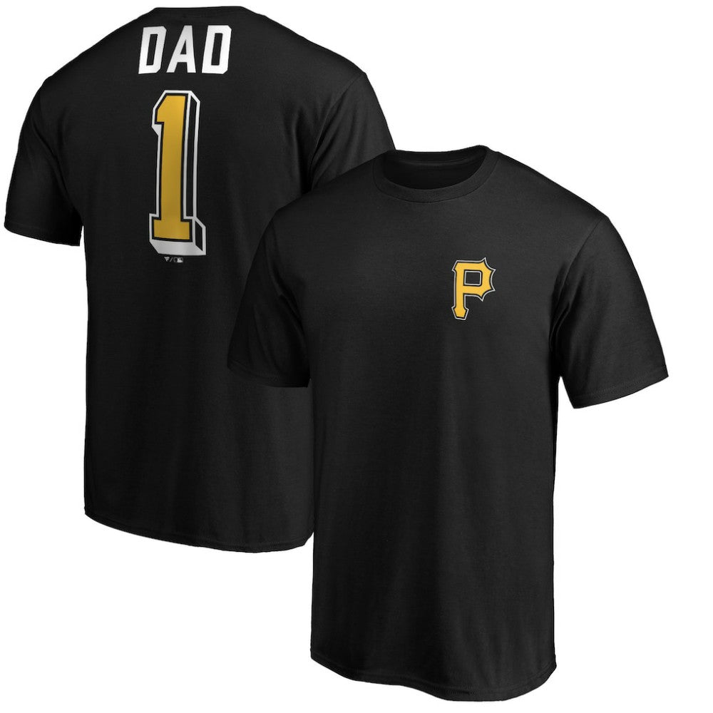 Pittsburgh Pirates Number One Dad T-Shirt - MLB