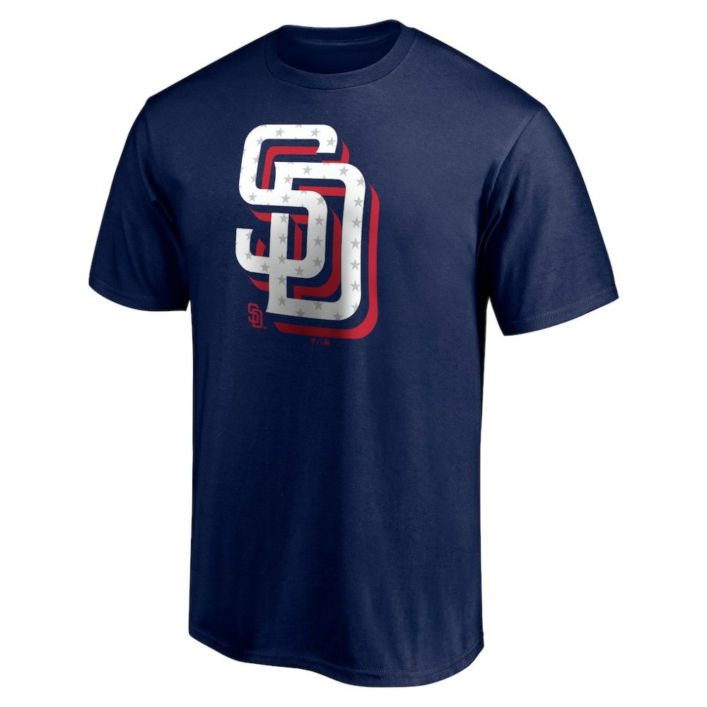 San Diego Padres Red White and Team T-Shirt - MLB
