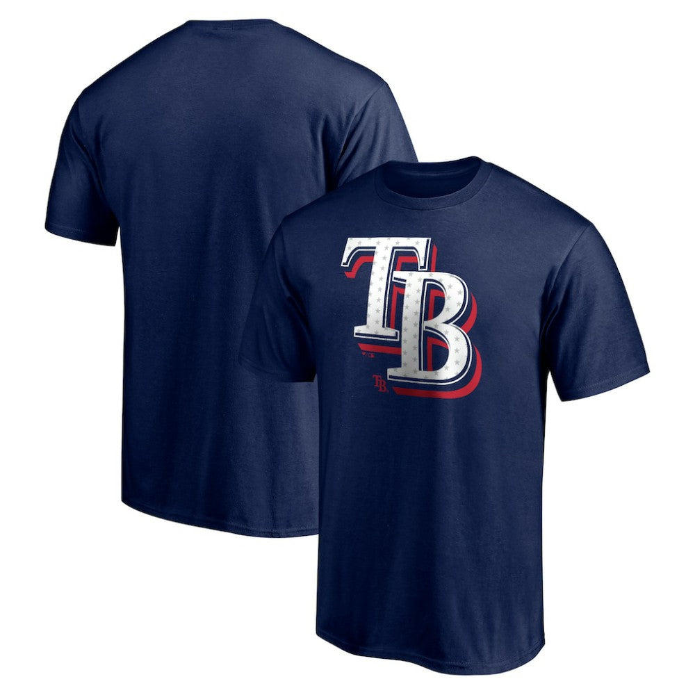 Tampa Bay Rays Red White and Team T-Shirt - MLB