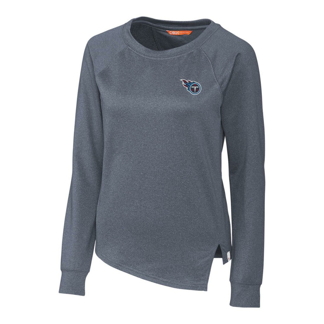 Tennessee Titans Cutter & Buck Women's Jackson Pullover Sweatshirt Heathered Navy | NFL