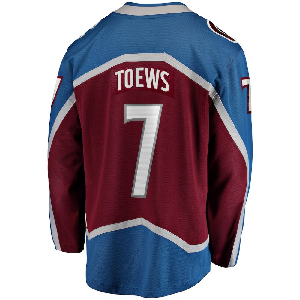 Devon Toews Colorado Avalanche Fanatics Home Breakaway Player Jersey - Burgundy - NHL