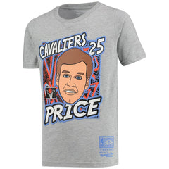 Mark Price Cleveland Cavaliers Youth Hardwood Classics King of the Court Player T-Shirt Gray - NBA