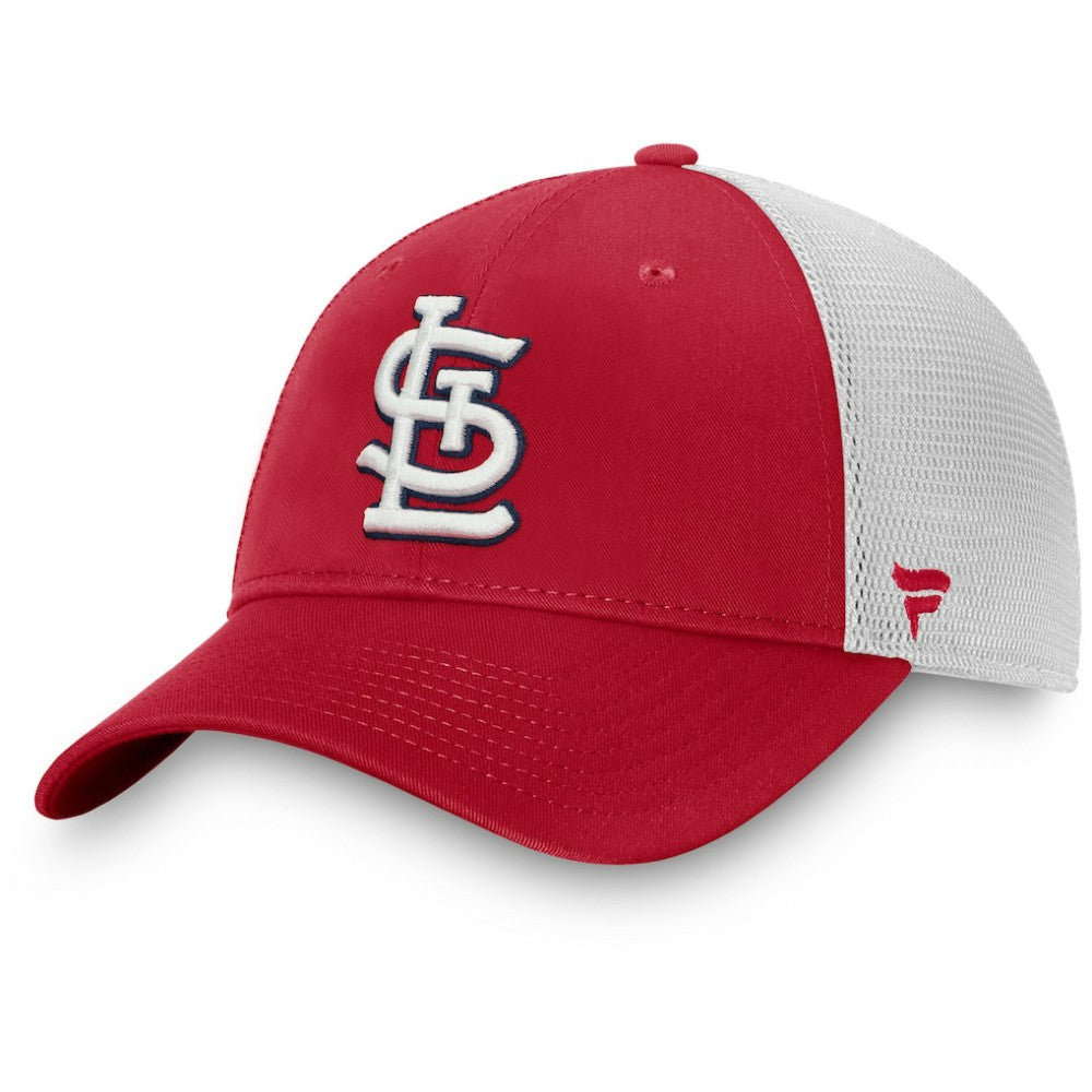 St. Louis Cardinals Fanatics Team Core Unstructured Trucker Adjustable Hat - MLB