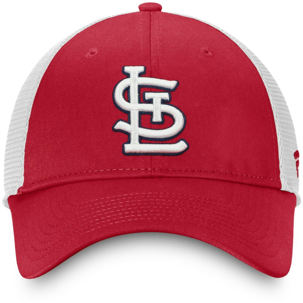 St. Louis Cardinals Fanatics Team Core Unstructured Trucker Adjustable Hat - MLB