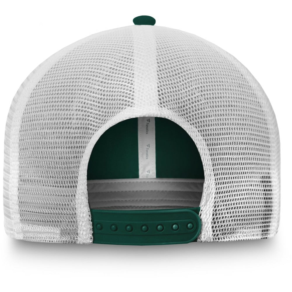 Athletics Fanatics Team Core Unstructured Trucker Adjustable Hat - MLB