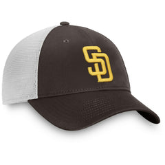 San Diego Padres Fanatics Team Core Unstructured Trucker Adjustable Hat - MLB