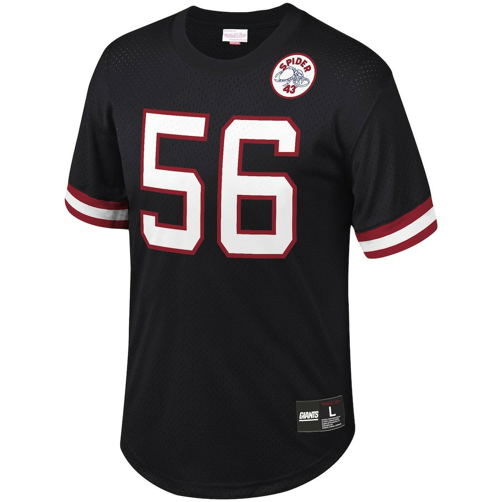 Lawrence Taylor New York Giants Retired Player Name & Number Mesh Top Black | Mitchell & Ness