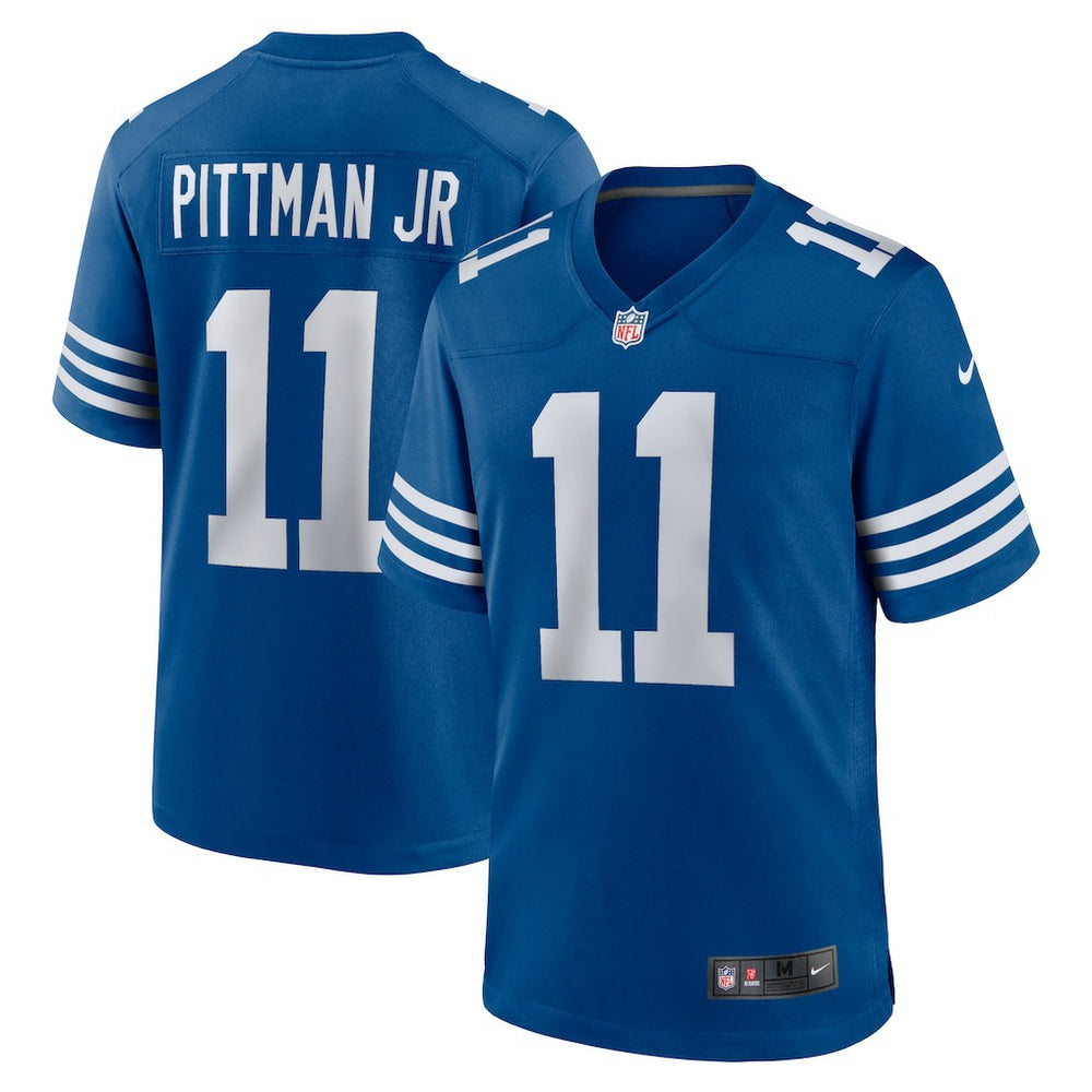 Michael Pittman Jr. Indianapolis Colts Alternate Game Jersey Royal | Nike for Sale