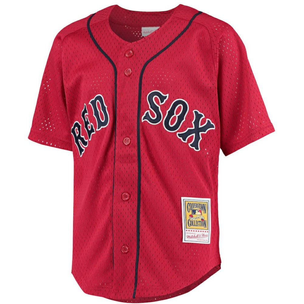 David Ortiz Boston Red Sox Mitchell & Ness Youth Cooperstown Collection Batting Practice Jersey - MLB