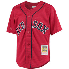 David Ortiz Boston Red Sox Mitchell & Ness Youth Cooperstown Collection Batting Practice Jersey - MLB