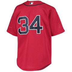 David Ortiz Boston Red Sox Mitchell & Ness Youth Cooperstown Collection Batting Practice Jersey - MLB