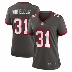 Antoine Winfield Jr. Tampa Bay Buccaneers Women's Game Jersey Pewter | Nike for Sale