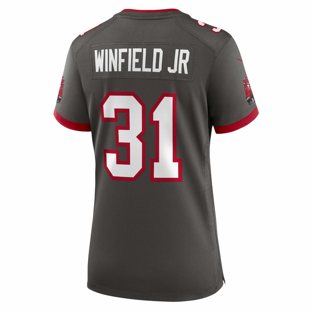 Antoine Winfield Jr. Tampa Bay Buccaneers Women's Game Jersey Pewter | Nike for Sale