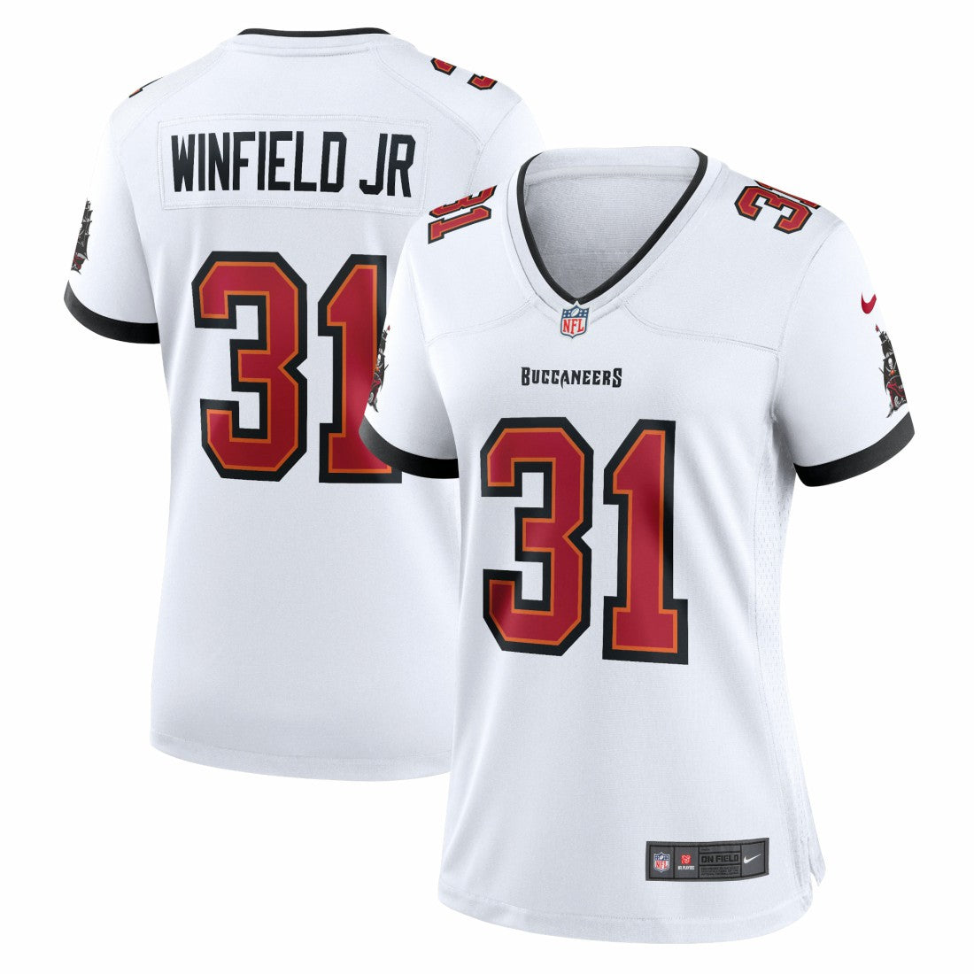 Antoine Winfield Jr. Tampa Bay Buccaneers Women's Game Jersey White | Nike for Sale