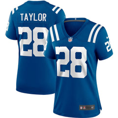 Jonathan Taylor Indianapolis Colts Women's Player Game Jersey Royal | Nike for Sale
