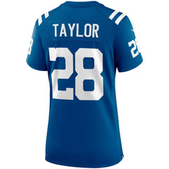 Jonathan Taylor Indianapolis Colts Women's Player Game Jersey Royal | Nike for Sale