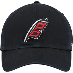 Carolina Hurricanes '47 Alternate Logo Clean Up Adjustable Hat - Black - NHL