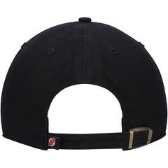 New Jersey Devils '47 Primary Logo Clean Up Adjustable Hat - Black - NHL