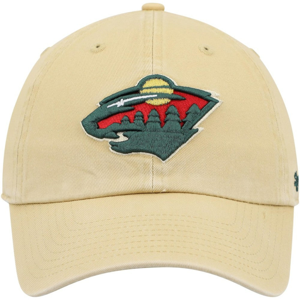 Minnesota Wild '47 Clean Up Adjustable Hat - Gold - NHL