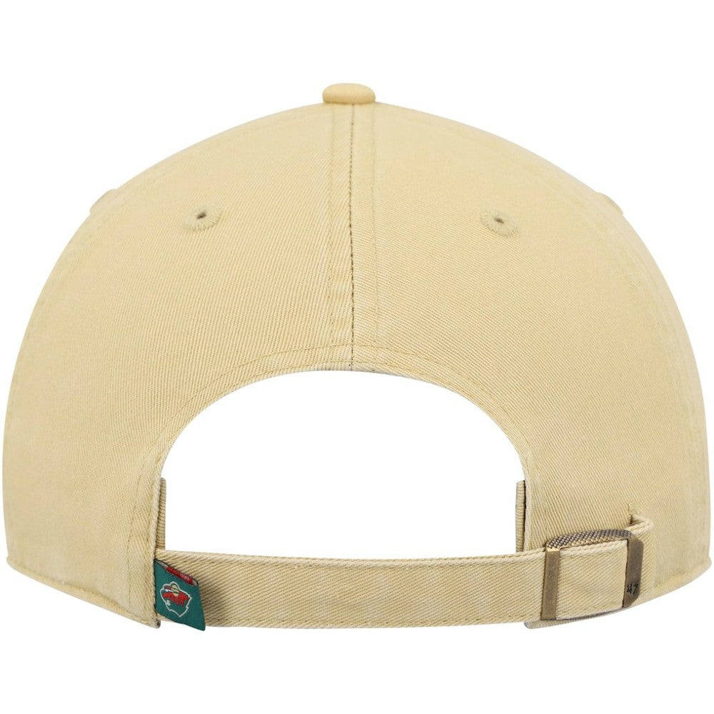 Minnesota Wild '47 Clean Up Adjustable Hat - Gold - NHL