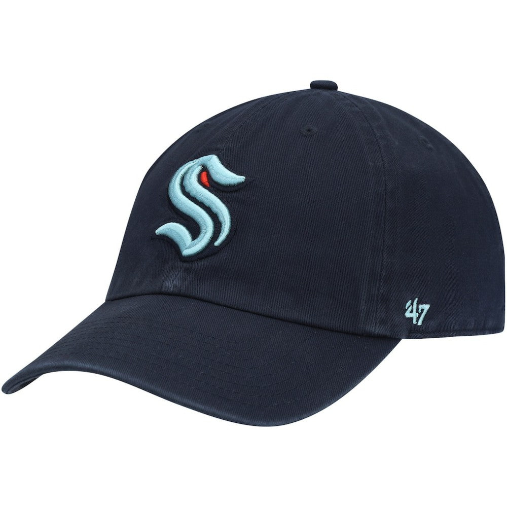 Seattle Kraken '47 Clean Up Adjustable Hat - Deep Sea Blue - NHL