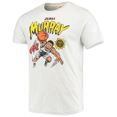 Jamal Murray Denver Nuggets Homage Comic Book Player Tri-Blend T-Shirt Ash - NBA