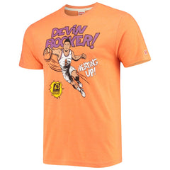 Devin Booker Phoenix Suns Homage Comic Book Player Tri-Blend T-Shirt Orange - NBA