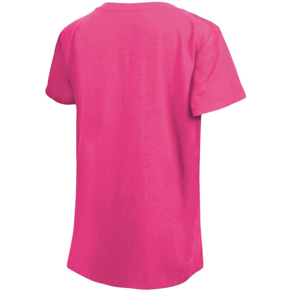 Washington Nationals New Era Girl's Youth Jersey Stars V-Neck T-Shirt - MLB