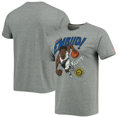 Joel Embiid Philadelphia 76ers Homage Comic Book Player Tri-Blend T-Shirt Heathered Gray - NBA