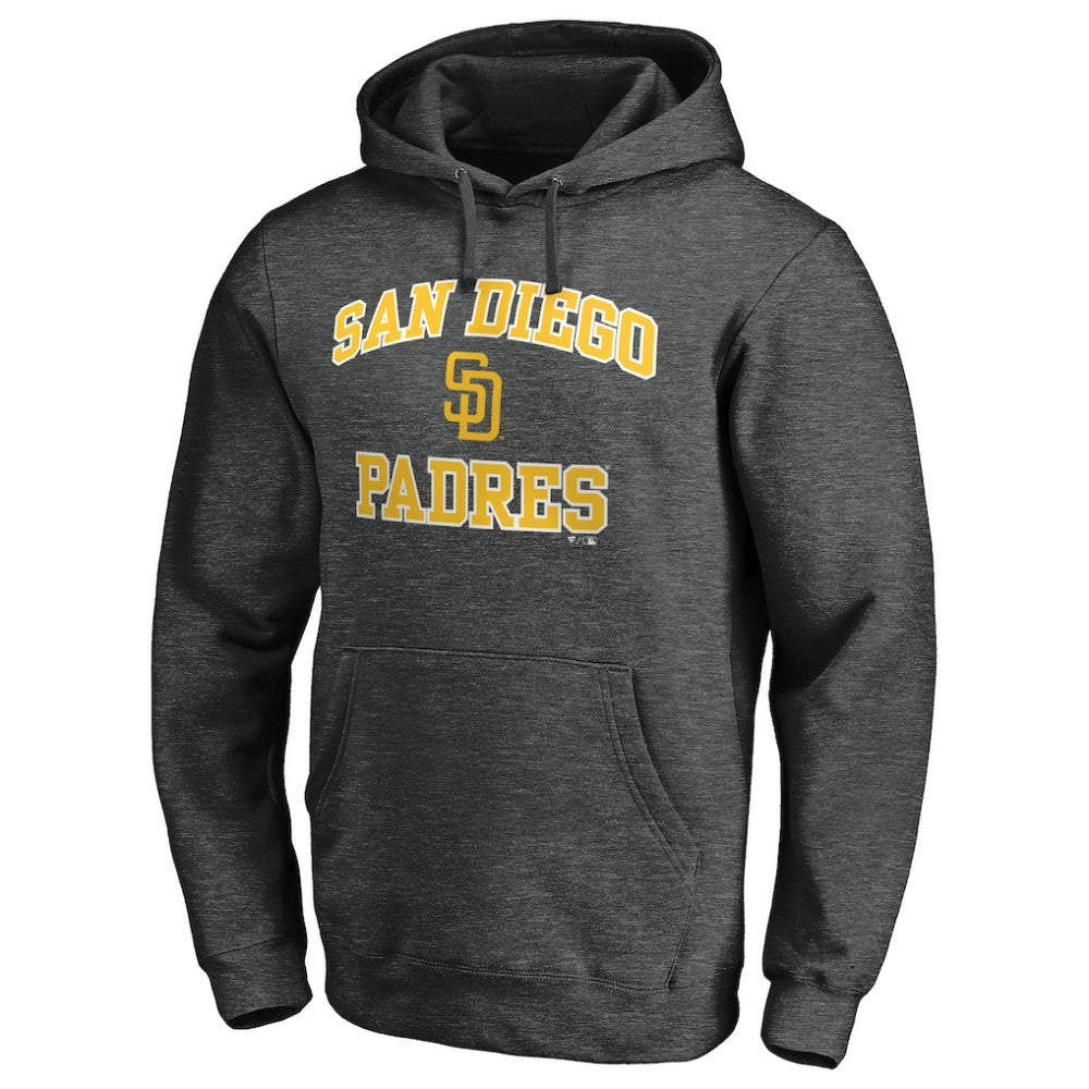 San Diego Padres Heart and Soul Pullover Hoodie - MLB