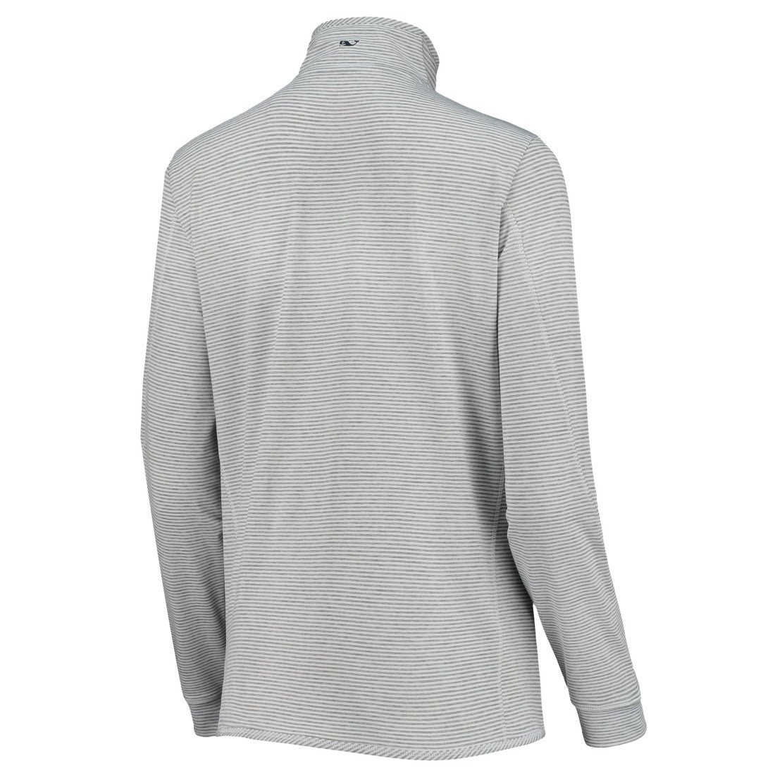 Tampa Bay Buccaneers Vineyard Vines Women's Sankaty Shep Half-Zip Pullover Top Heather Gray | NFL