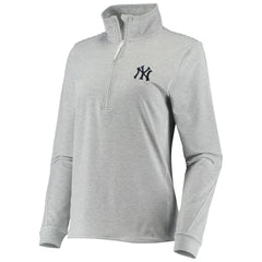 New York Yankees Vineyard Vines Women's Stripe Sankaty Half-Zip Pullover Top - MLB