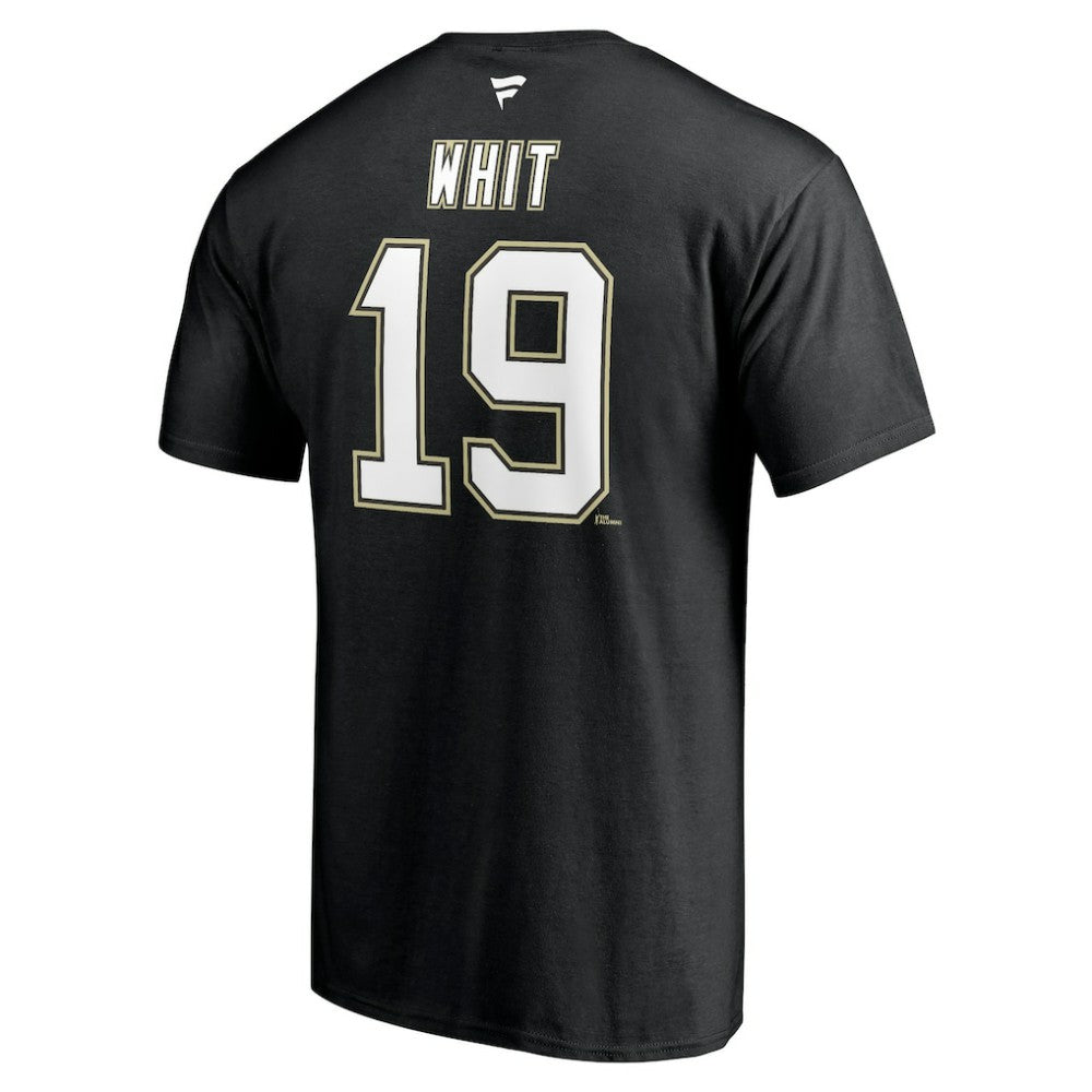 Ryan Whitney Pittsburgh Penguins Fanatics Authentic Stack Retired Player Nickname & Number T-Shirt - Black - NHL