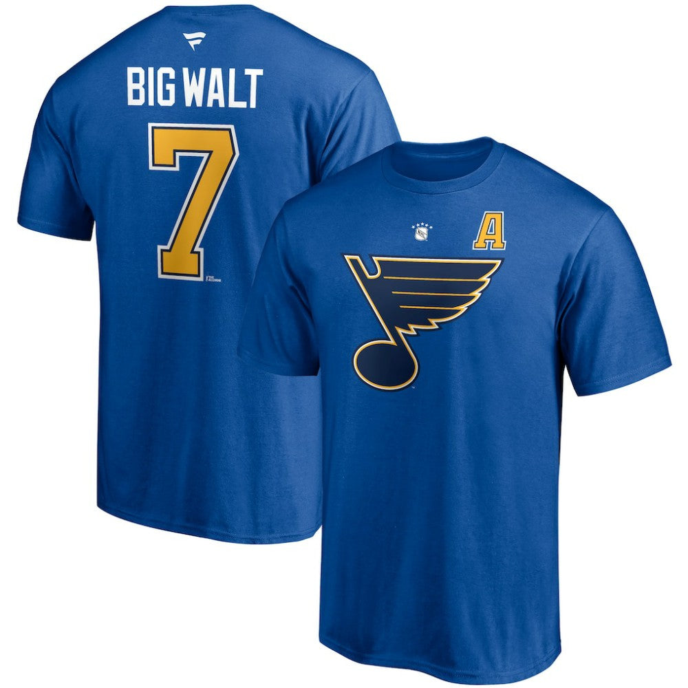Keith Tkachuk St. Louis Blues Fanatics Authentic Stack Retired Player Nickname & Number T-Shirt - Blue - NHL