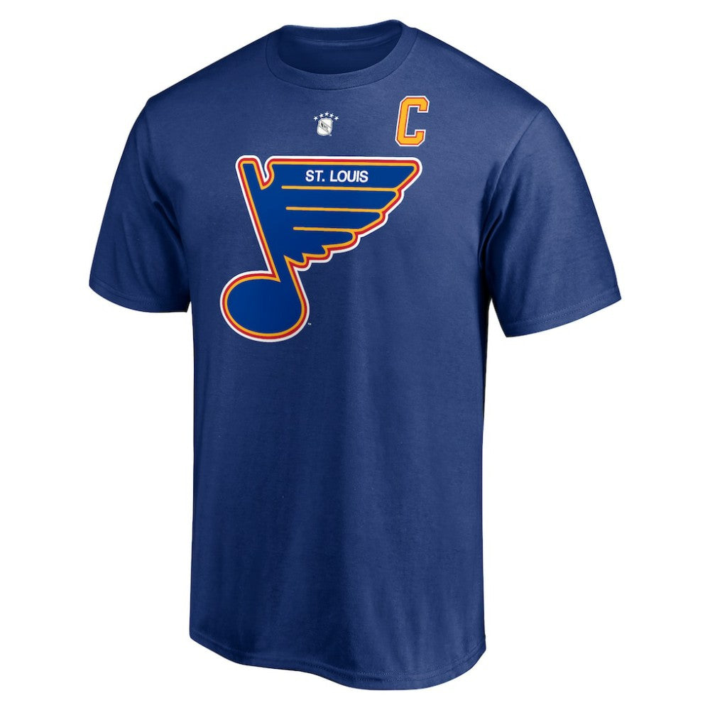 Brett Hull St. Louis Blues Fanatics Authentic Stack Retired Player Nickname & Number T-Shirt - Blue - NHL