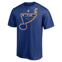 Brett Hull St. Louis Blues Fanatics Authentic Stack Retired Player Nickname & Number T-Shirt - Blue - NHL