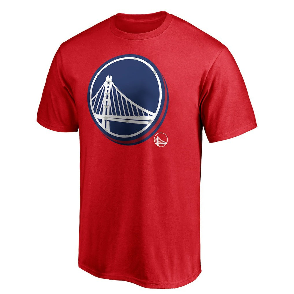 Golden State Warriors Red White & Team T-Shirt Red - NBA