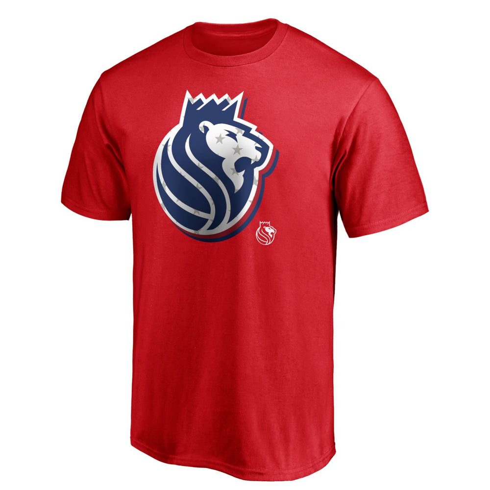 Sacramento Kings Red White & Team T-Shirt Red - NBA