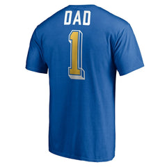 Golden State Warriors Number One Dad T-Shirt Royal - NBA