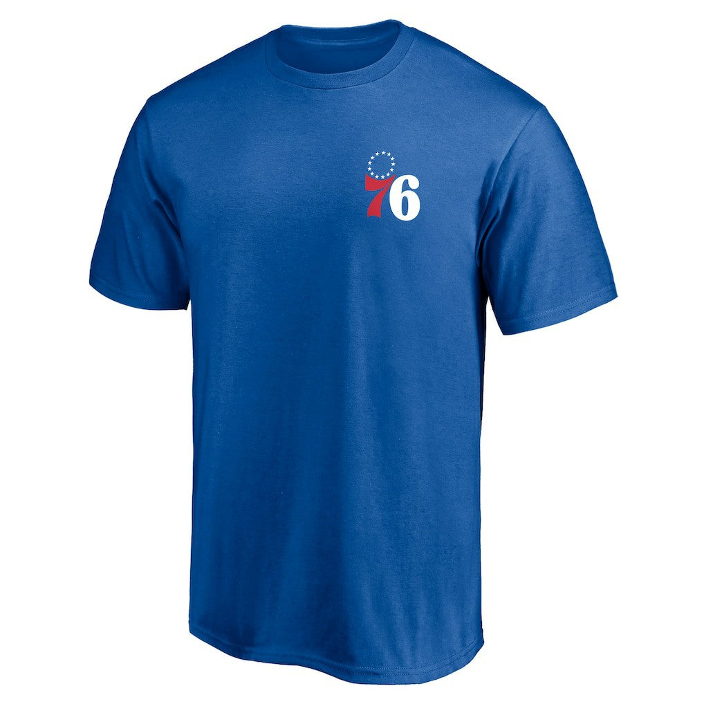 Philadelphia 76ers Number One Dad T-Shirt Royal - NBA