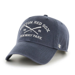 Boston Red Sox '47 Cross Bats Clean Up Adjustable Hat - MLB