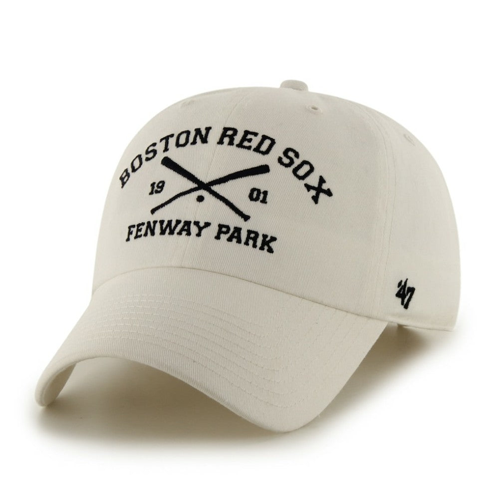 Boston Red Sox '47 Cross Bats Clean Up Adjustable Hat - MLB