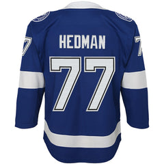 Victor Hedman Tampa Bay Lightning Youth Home Premier Player Jersey - Blue - NHL