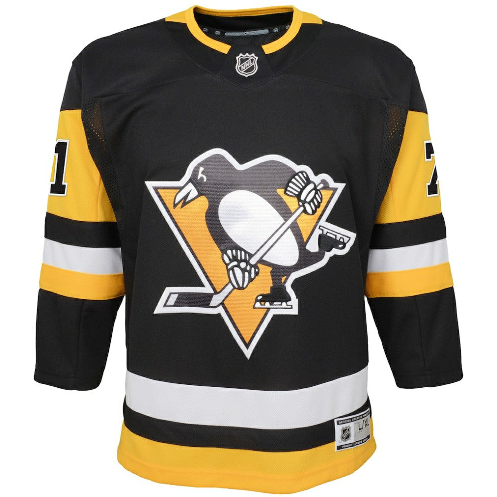 Evgeni Malkin Pittsburgh Penguins Youth Home Premier Player Jersey - Black - NHL