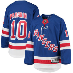 Artemi Panarin New York Rangers Youth Home Premier Player Jersey - Blue - NHL