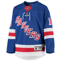 Alexis Lafreniere New York Rangers Youth Home Premier Player Jersey - Blue - NHL