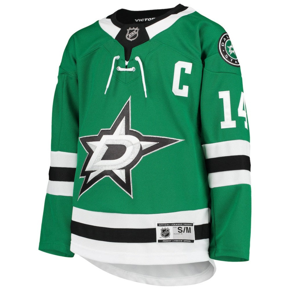 Jamie Benn Dallas Stars Youth Home Premier Player Jersey - Kelly Green - NHL