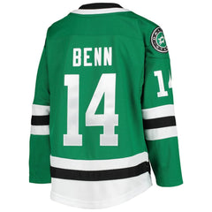 Jamie Benn Dallas Stars Youth Home Premier Player Jersey - Kelly Green - NHL